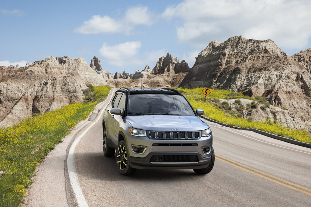 The 2025 Jeep Compass near Winslow, AZ.