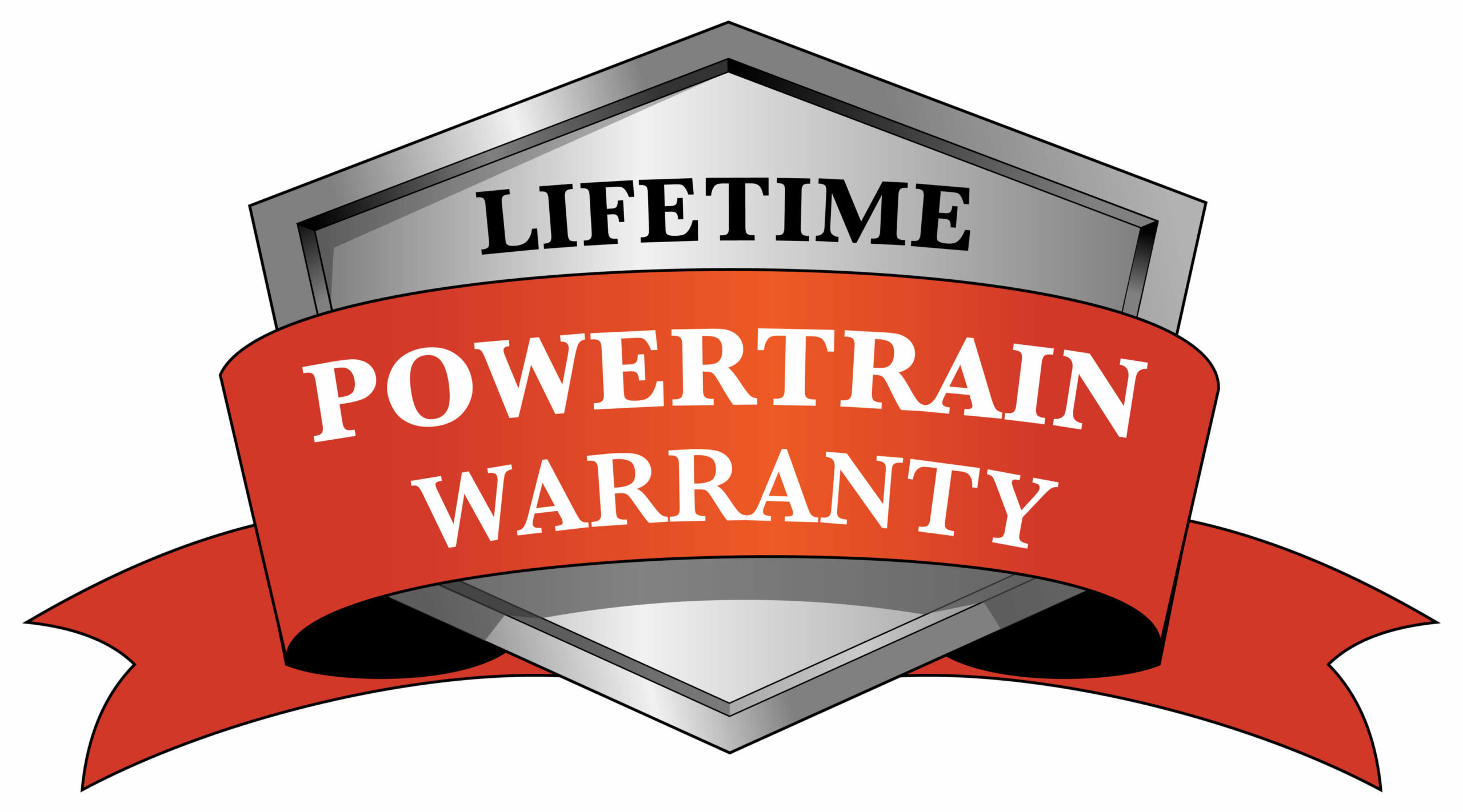 Lifetime Powertrain Warranty Logo